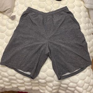 Men’s dark grey lululemon shorts